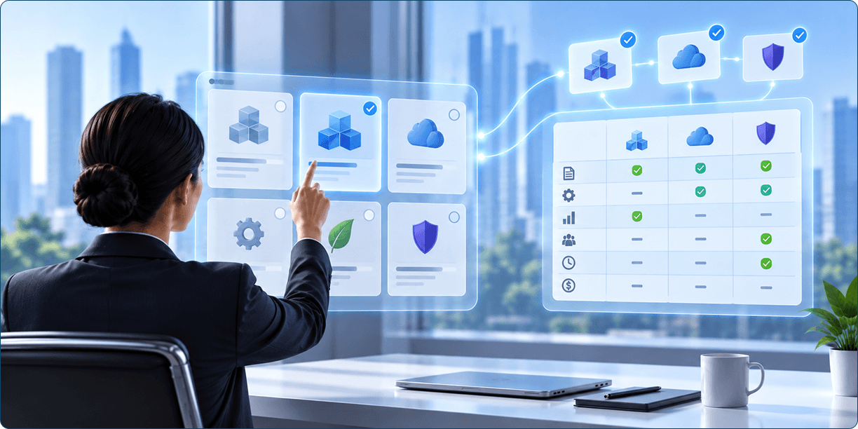 Nine patterns shared fit contract visual interface