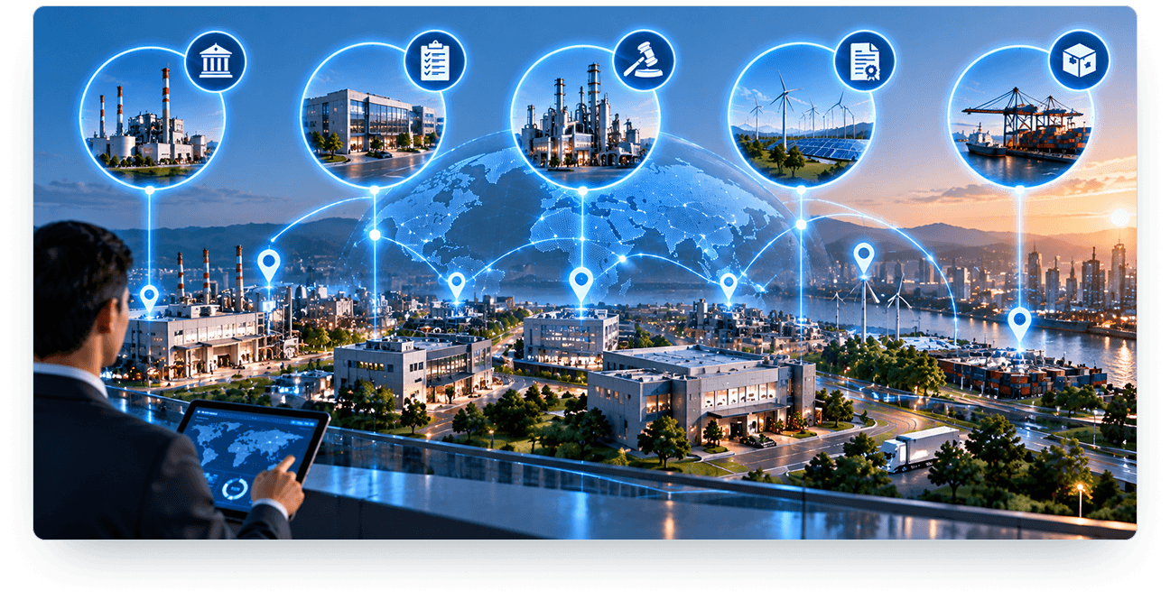 Site context and jurisdiction illustration