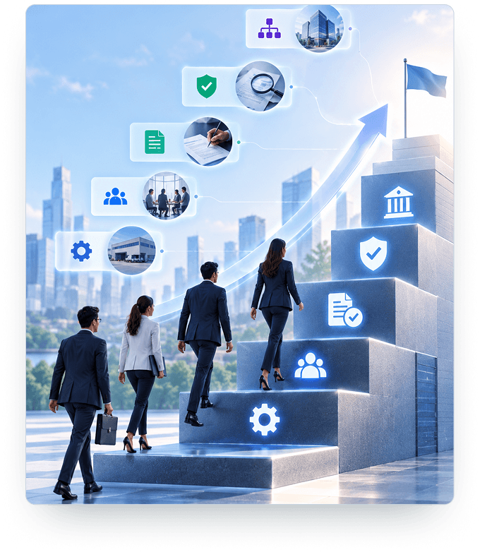 Expand operations without losing governance, evidence, or accountability illustration