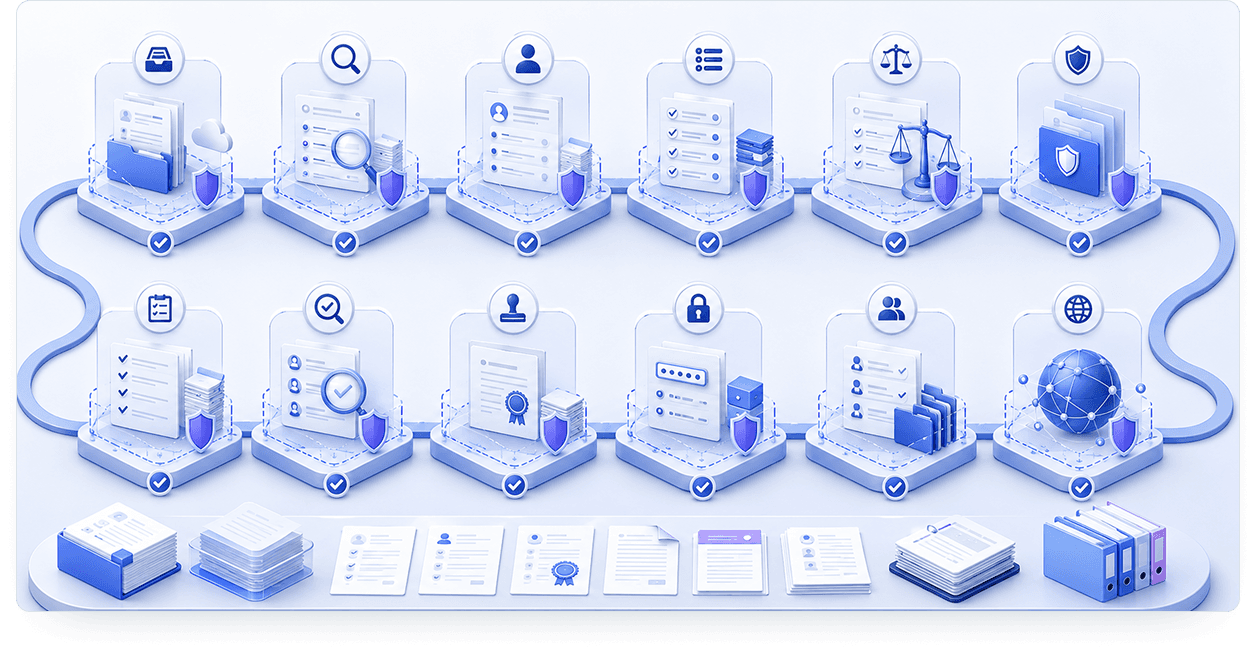 Twelve stops of the governed business operations platform tour
