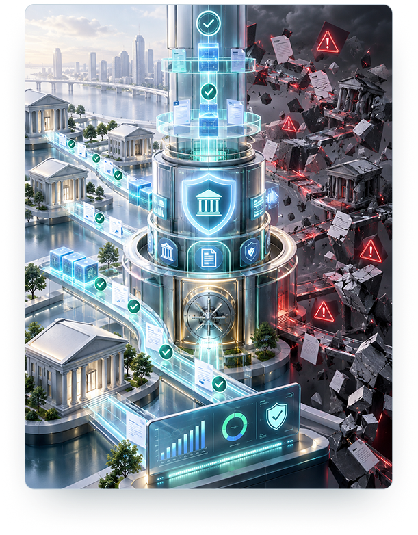 Banking Governance Architecture Visualization