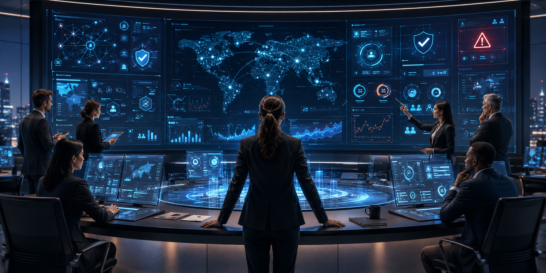 Intelligence Command Center interface view