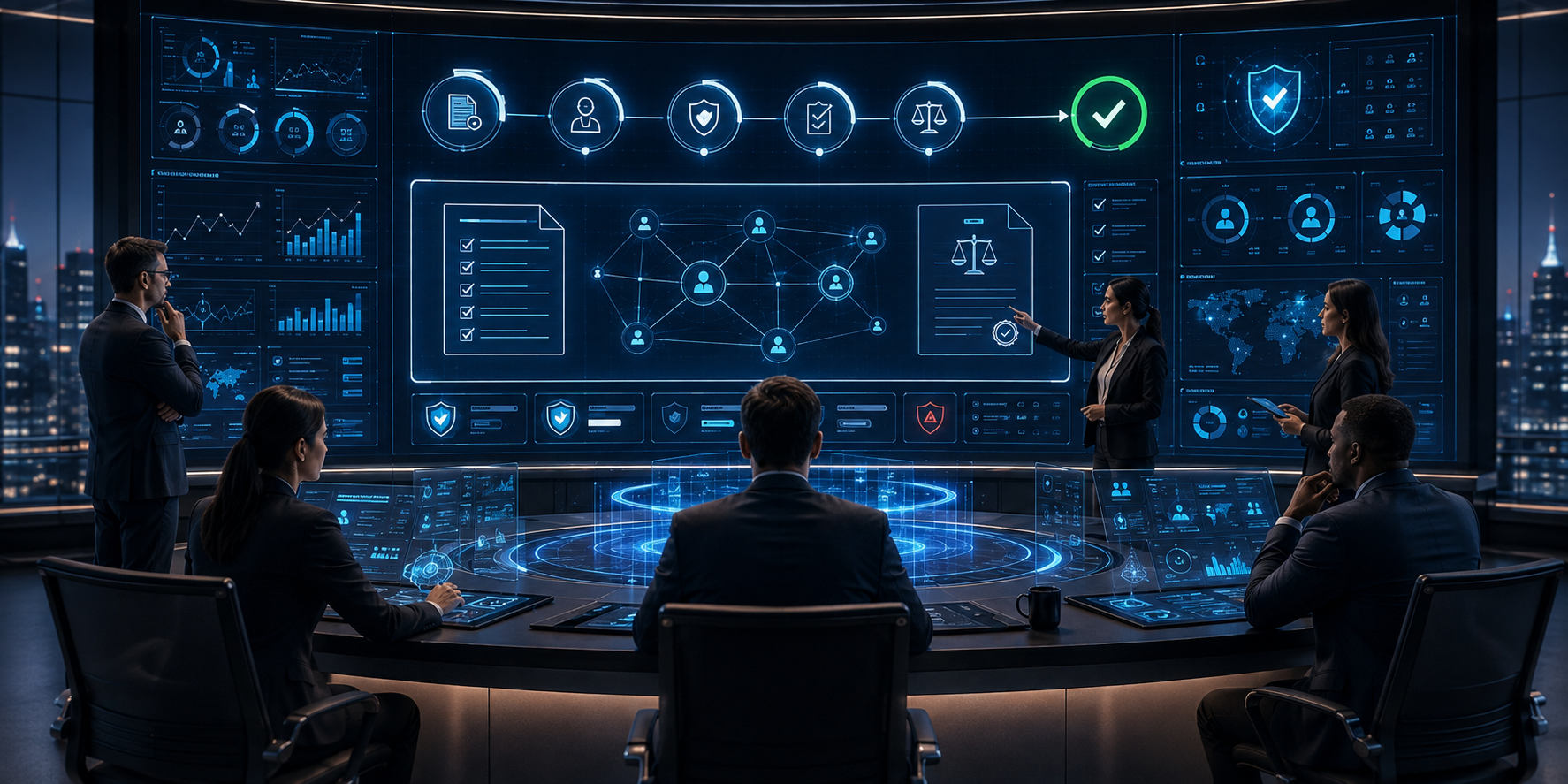 Governed Action Review interface view